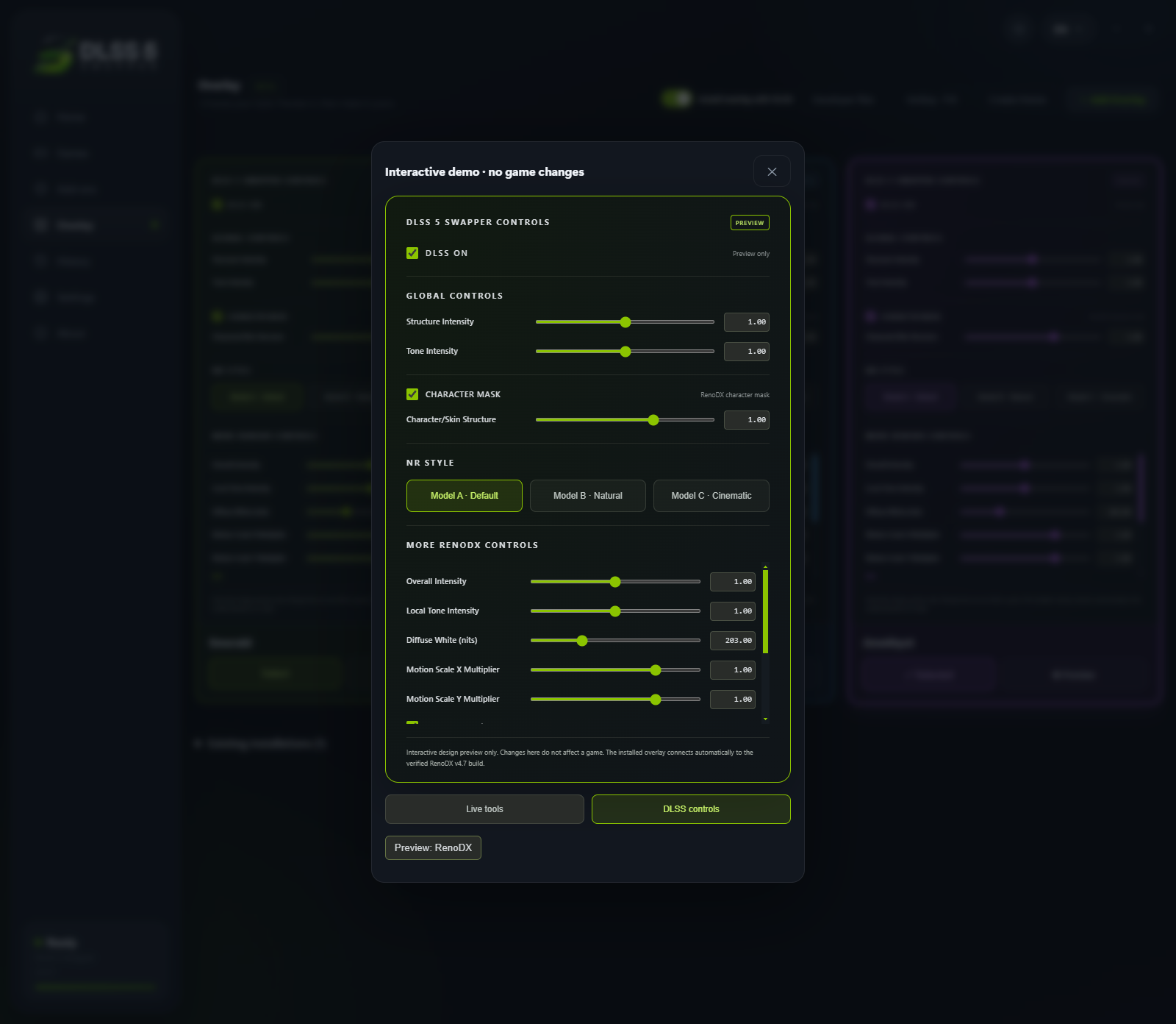 In-Game F8 Overlay Preview