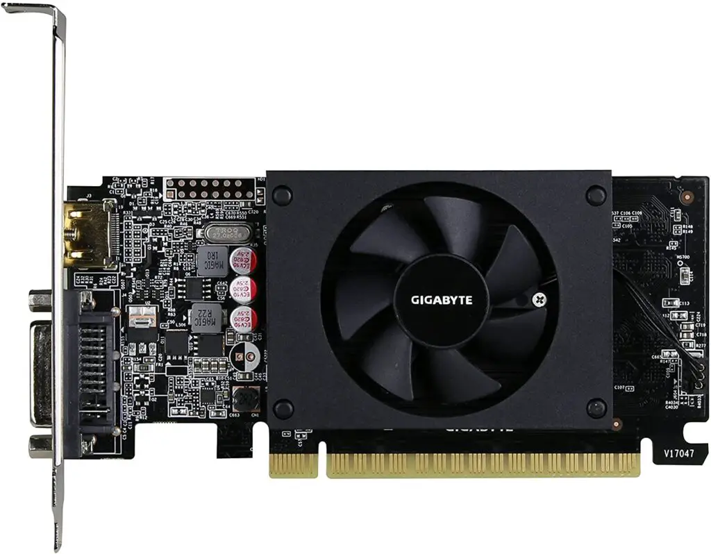 GIGABYTE GeForce GT 710 2GB GDDR5 Graphics Card