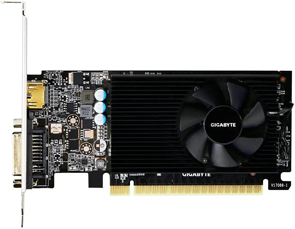 GIGABYTE GeForce GT 730 2GB GDDR5 PCIe X8 Graphics Card